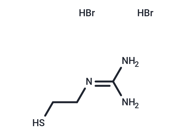 化合物 Mercaptoethylguanidine (MEG) (dihydrobromide)|T60530|TargetMol