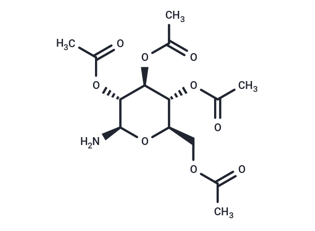 化合物 2,3,4,6-Tetra-O-acetyl-β-D-glucopyranosyl amine|TNU0856|TargetMol