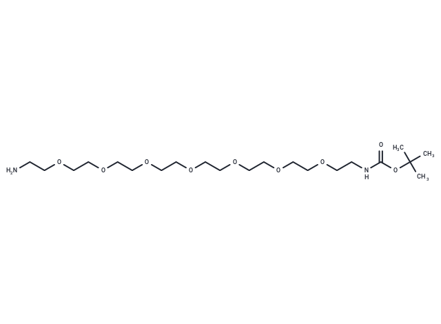 化合物Boc-NH-PEG7-NH2|T14756|TargetMol