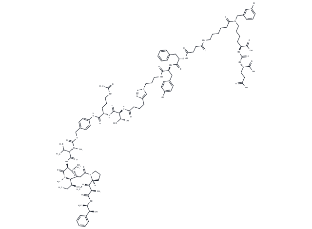 化合物 PSMA-Val-Cit-PAB-MMAE|T81361|TargetMol