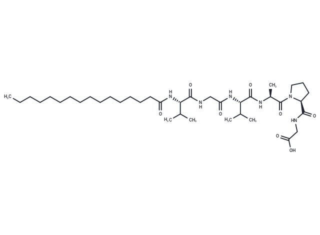 化合物 Palmitoyl hexapeptide-12|T81566|TargetMol