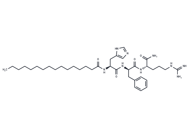 化合物 Palmitoyl tripeptide-8|T81561|TargetMol