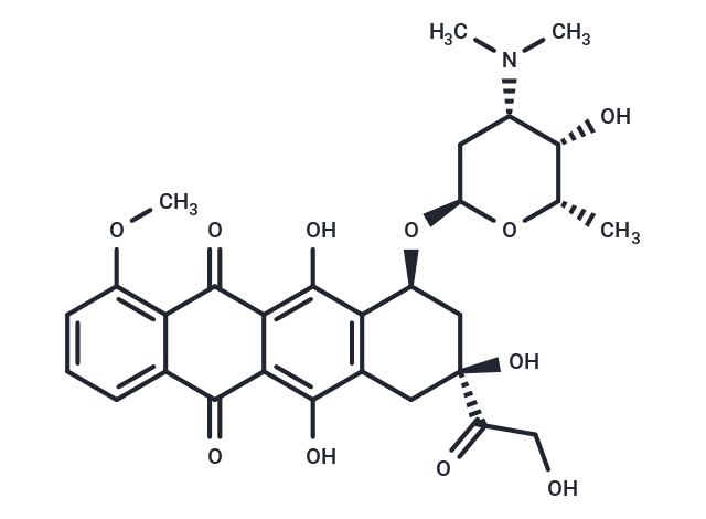 化合物 N,N-Dimethyldoxorubicin|T81721|TargetMol