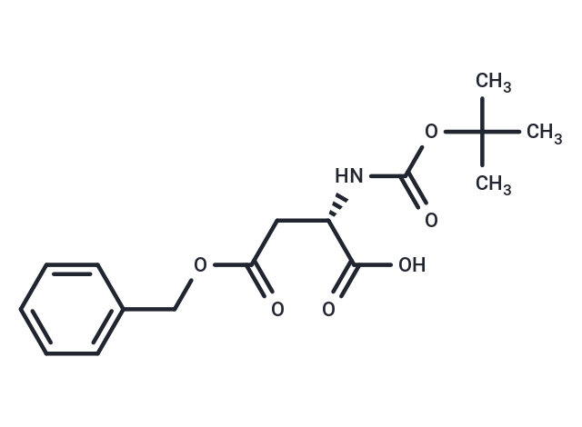 Boc-L-天冬氨酸 4-苄酯|T64335|TargetMol