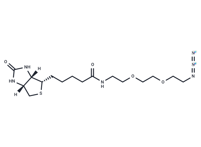 化合物Biotin-PEG2-CH2CH2N3|T17566|TargetMol