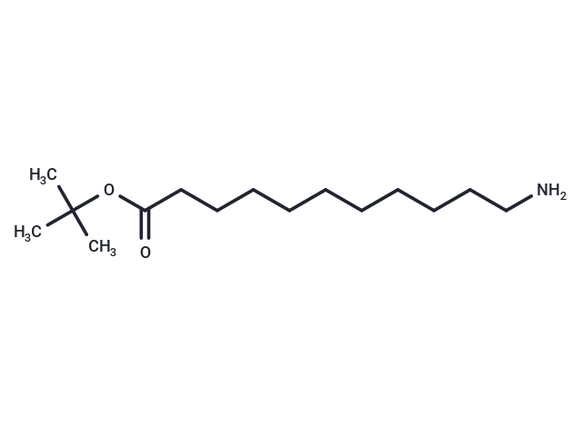 化合物tert-Butyl 11-aminoundecanoate|T18788|TargetMol