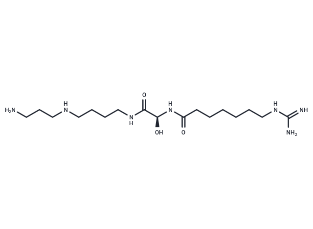 化合物 (-)-15-Deoxyspergualin|T72325|TargetMol