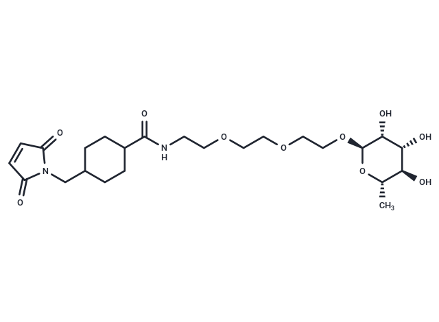 化合物 Rha-PEG3-SMCC|T81280|TargetMol