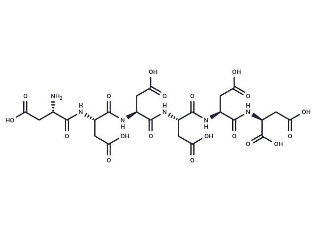 化合物 Asp-Asp-Asp-Asp-Asp-Asp|T76415|TargetMol