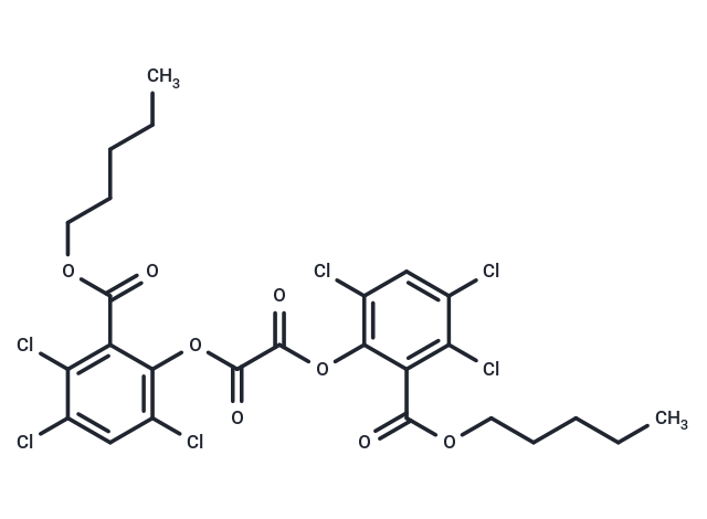 化合物 Bis[3,4,6-trichloro-2-(pentyloxycarbonyl)phenyl] oxalate|T82860|TargetMol