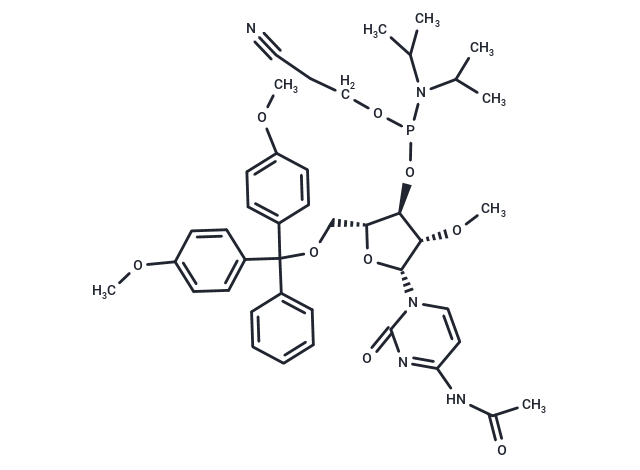 化合物 2'-OMe-Ac-C Phosphoramidite|T75265|TargetMol