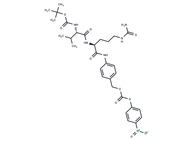 化合物Boc-Val-Cit-PAB-PNP|T17692|TargetMol