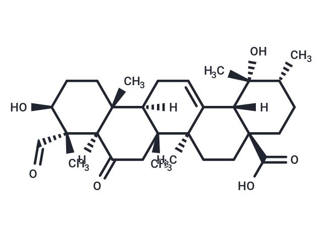 化合物 3,19-Dihydroxy-6,23-dioxo-12-ursen-28-oic acid|TN2853|TargetMol