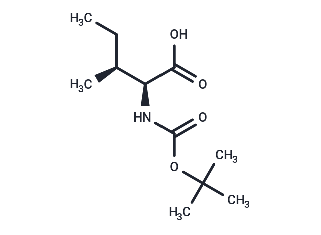 化合物 Boc-Ile-OH|T65714|TargetMol