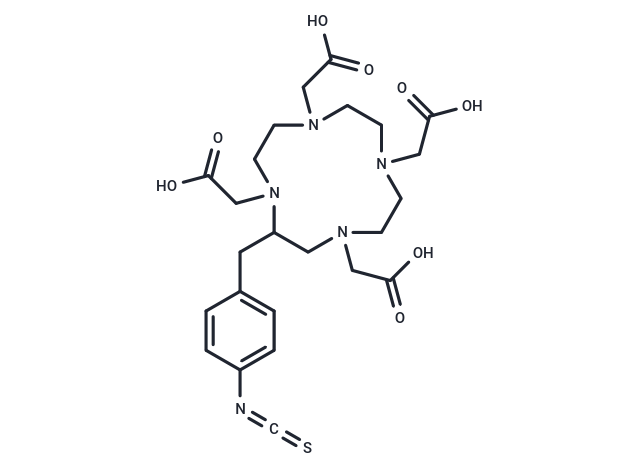 化合物 P-SCN-Bn-DOTA|T38681|TargetMol