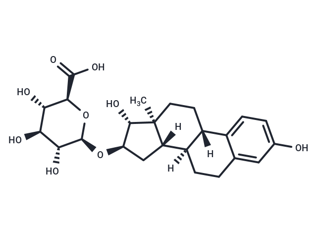 化合物 Estriol 16α-(β-D-glucuronide)|T73761|TargetMol