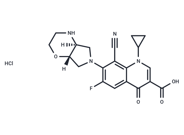 化合物 Finafloxacin hydrochloride|T78621|TargetMol