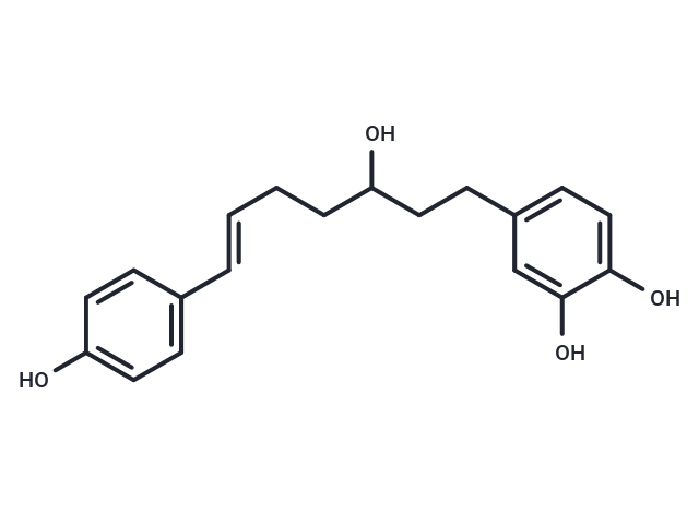 化合物 1-(3,4-Dihydroxyphenyl)-7-(4-hydroxyphenyl)hept-6-en-3-ol|TN2471|TargetMol