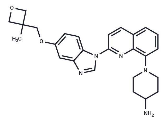 化合物 Crenolanib|T2677|TargetMol