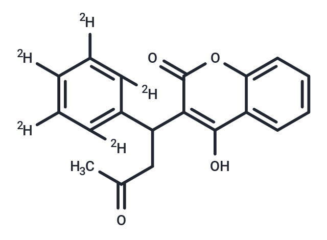 化合物 Warfarin-d5|TMIH-0606|TargetMol