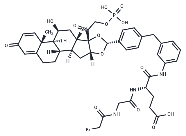 化合物 Glucocorticoid receptor agonist-1 phosphate Gly-Glu-Br|T77835|TargetMol