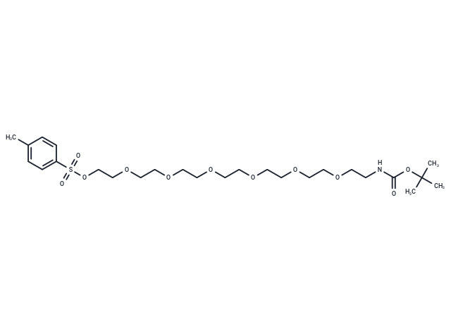 化合物Boc-NH-PEG7-Tos|T17682|TargetMol