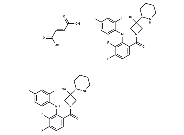 化合物 Cobimetinib hemifumarate|T64175|TargetMol