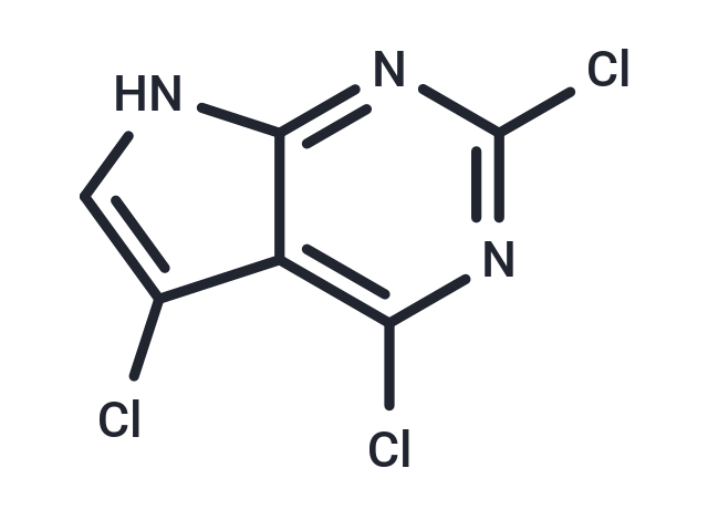 2,4,5-三氯-7H-吡咯[2,3-D]嘧啶|T9571|TargetMol