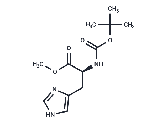 化合物 Boc-His-OMe|T65038|TargetMol