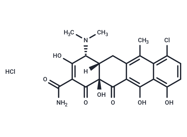 4-Epianhydrochlortetracycline (hydrochloride)|T35950|TargetMol