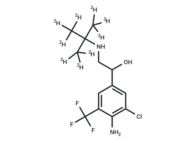 化合物 Mabuterol-d9|TMIH-0317|TargetMol