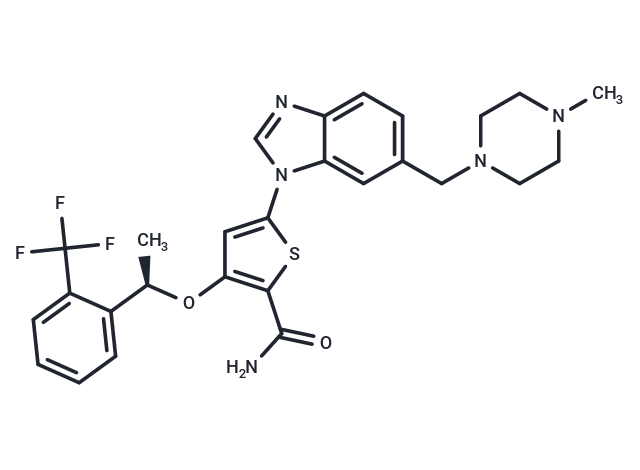 化合物 GSK461364|T6282|TargetMol