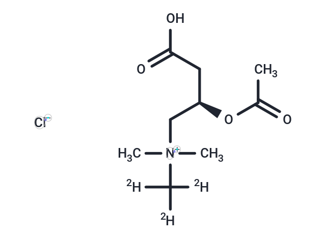 化合物 Acetyl L-Carnitine-d3 Chloride|TMIH-0071|TargetMol