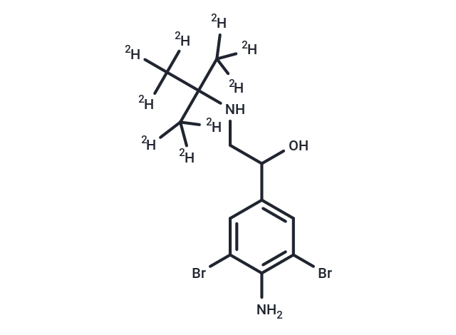 化合物 Brombuterol-d9|TMIH-0125|TargetMol