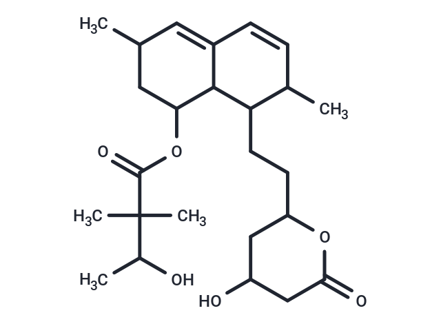 化合物 (Rac)-3′-Hydroxy simvastatin|T72155|TargetMol