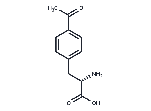 化合物 H-Phe(4-Ac)-OH|T66400|TargetMol