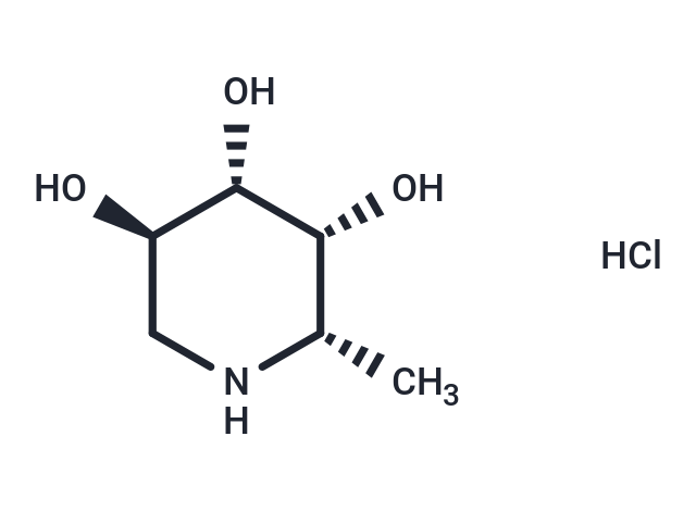 化合物 Deoxyfuconojirimycin hydrochloride|T72106|TargetMol