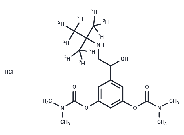 化合物 BaMbuterol-d9 Hydrochloride|TMIH-0106|TargetMol