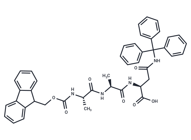 化合物Fmoc-Ala-Ala-Asn(Trt)-OH|T17946|TargetMol