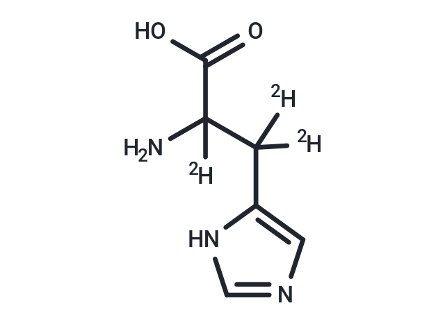 化合物 DL-Histidine-d3|TMIH-0196|TargetMol