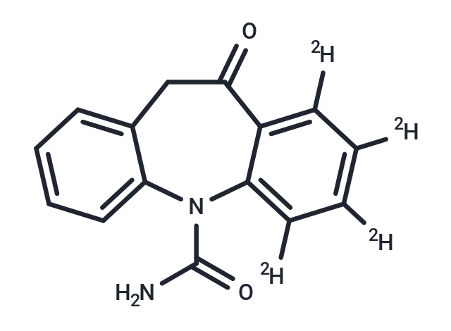 化合物 Oxcarbazepine-d4|TMIH-0416|TargetMol