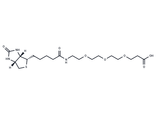 化合物Biotin-PEG3-acid|T14589|TargetMol