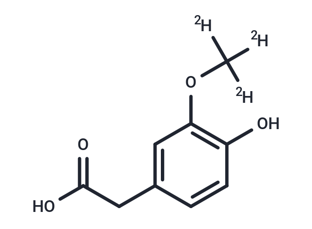 化合物 Homovanillic acid-d3|TMIH-0261|TargetMol