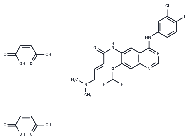 化合物 Mifanertinib dimaleate|T72379|TargetMol