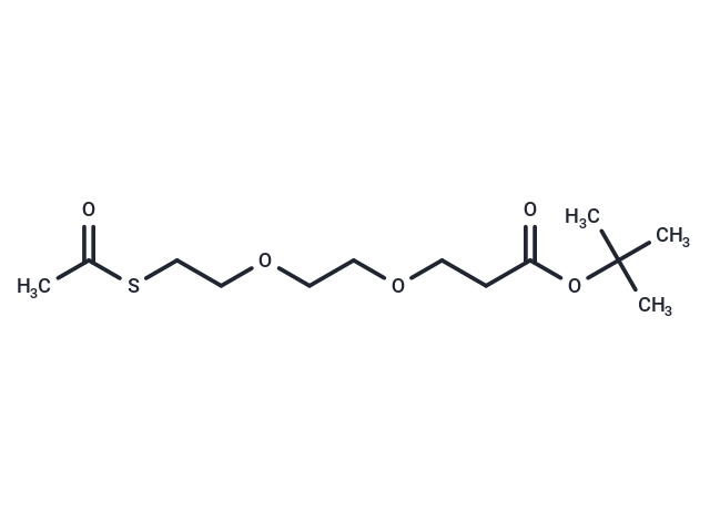 化合物S-acetyl-PEG2-Boc|T18656|TargetMol