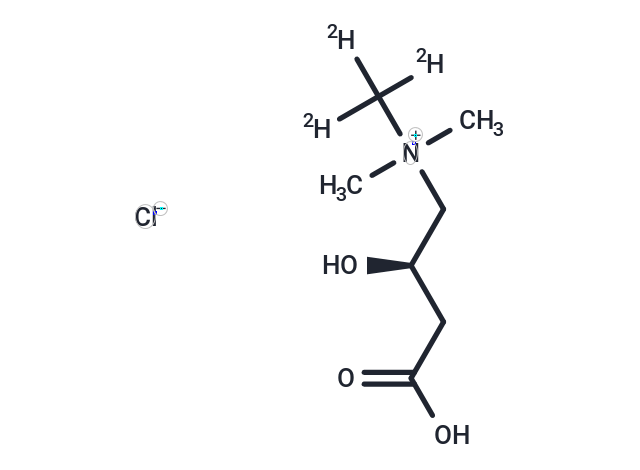 化合物 L-Carnitine-d3 Chloride|TMIH-0296|TargetMol