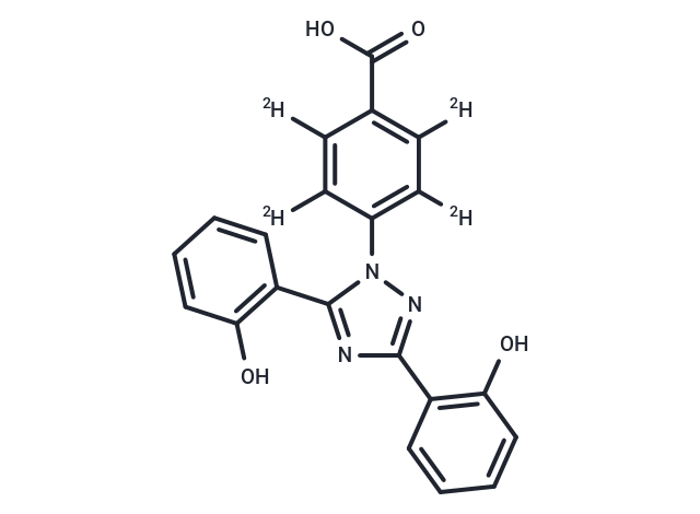 化合物 Deferasirox-d4|TMIH-0178|TargetMol