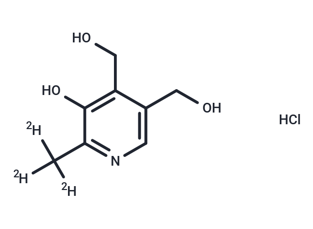 化合物 Pyridoxine-d3 Hydrochloride|TMIH-0467|TargetMol