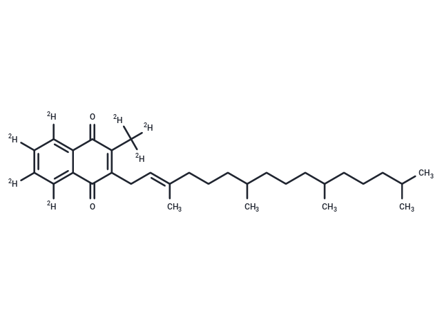 化合物 Vitamin K1-d7|TMIH-0599|TargetMol