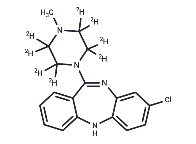 化合物 Clozapine-d8|TMIH-0166|TargetMol